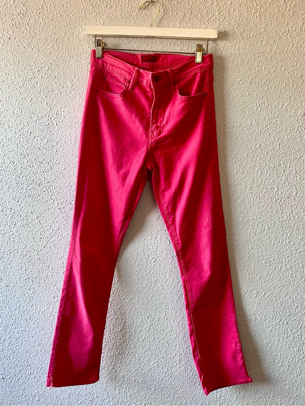 MOTHER the Rascal Ankle in Chalk It Up size 26